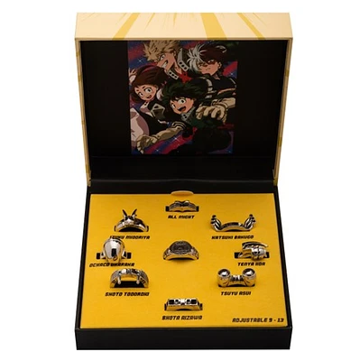 My Hero Academia Collector Ring Set 