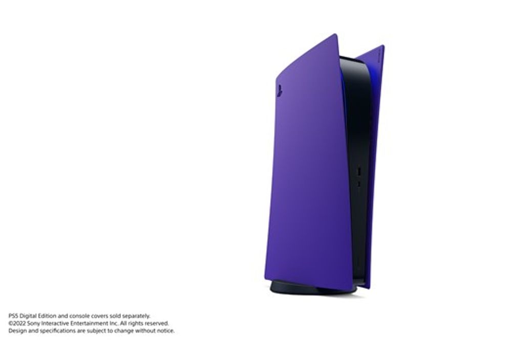 PS5™ Digital Console Covers – Violet galactique