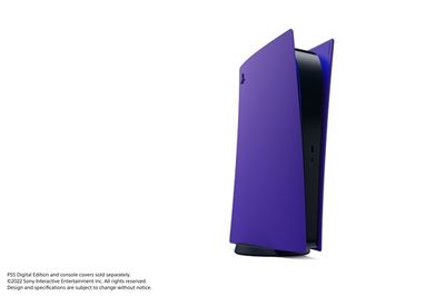 PS5™ Digital Console Covers – Violet galactique 