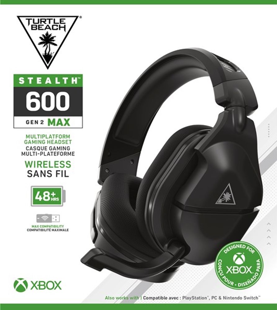 Turtle Beach Stealth™ 600 Gen 2 MAX Headset for Xbox Series X|S & Xbox One - Noir