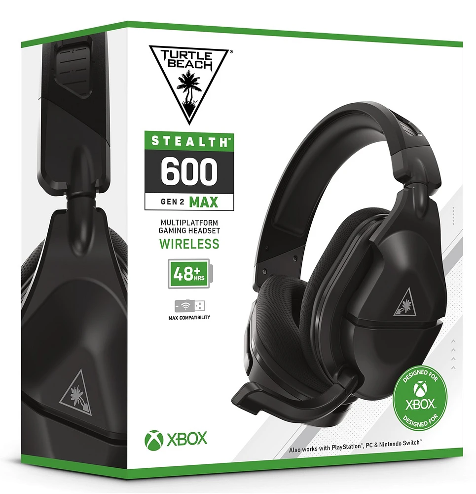 Turtle Beach Stealth™ 600 Gen 2 MAX Headset for Xbox Series X|S & Xbox One - Black 