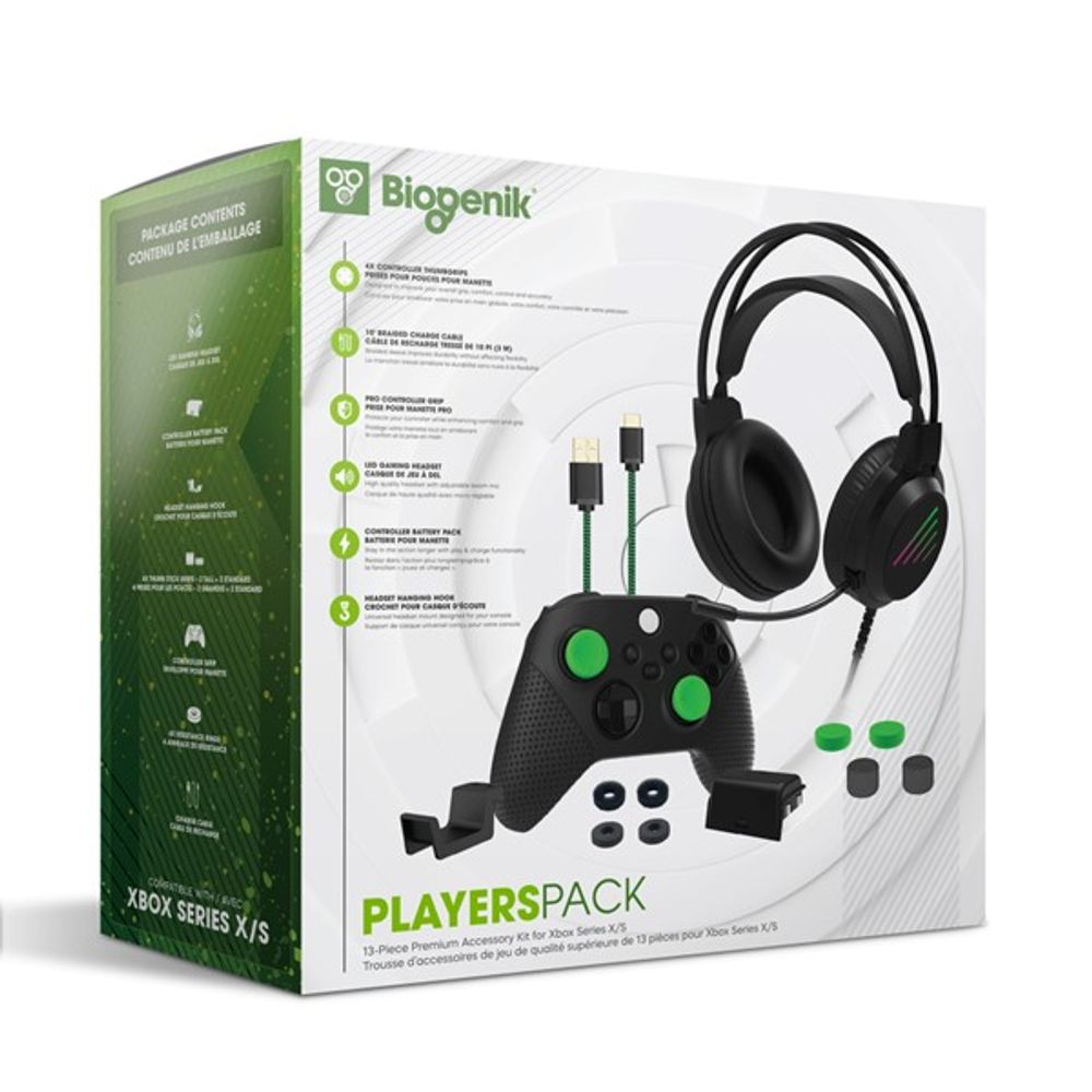 Biogenik Players Pack for Xbox Series X/S