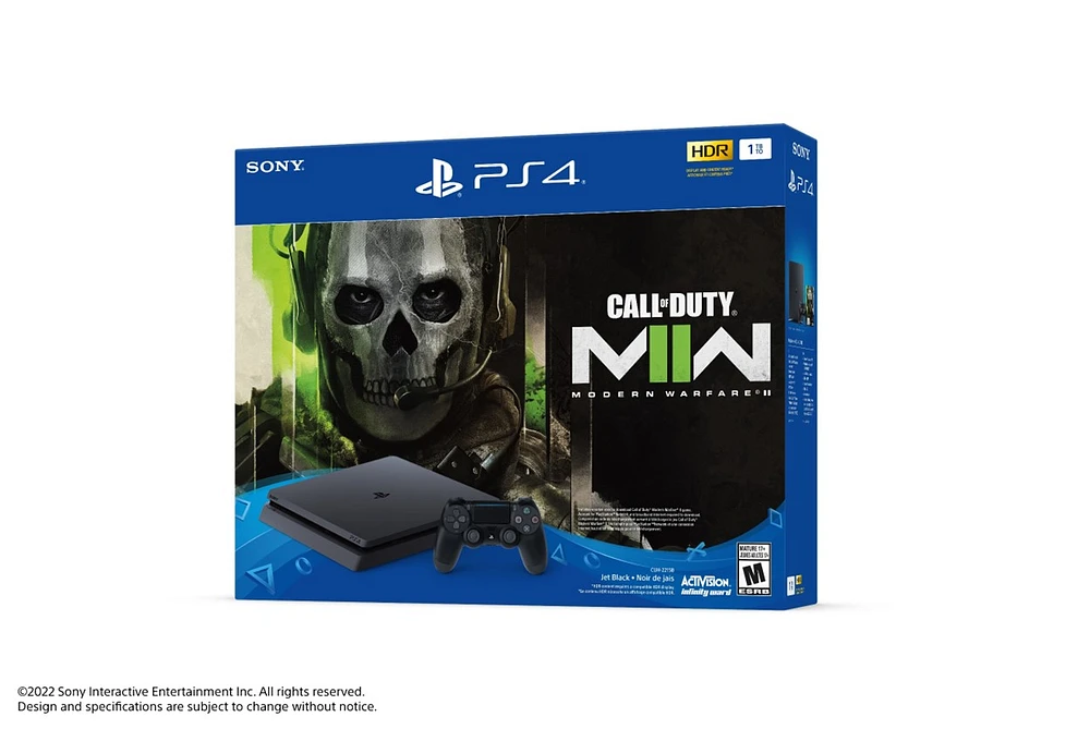 PlayStation®4 1TB Console – Call of Duty® Modern Warfare II Bundle 