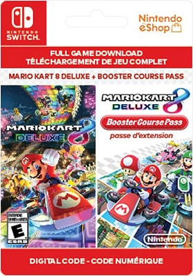Mario Kart 8 Deluxe + Booster Pass - Digital