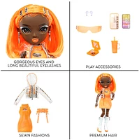 Rainbow High Michelle - Poupée Fashion Orange  