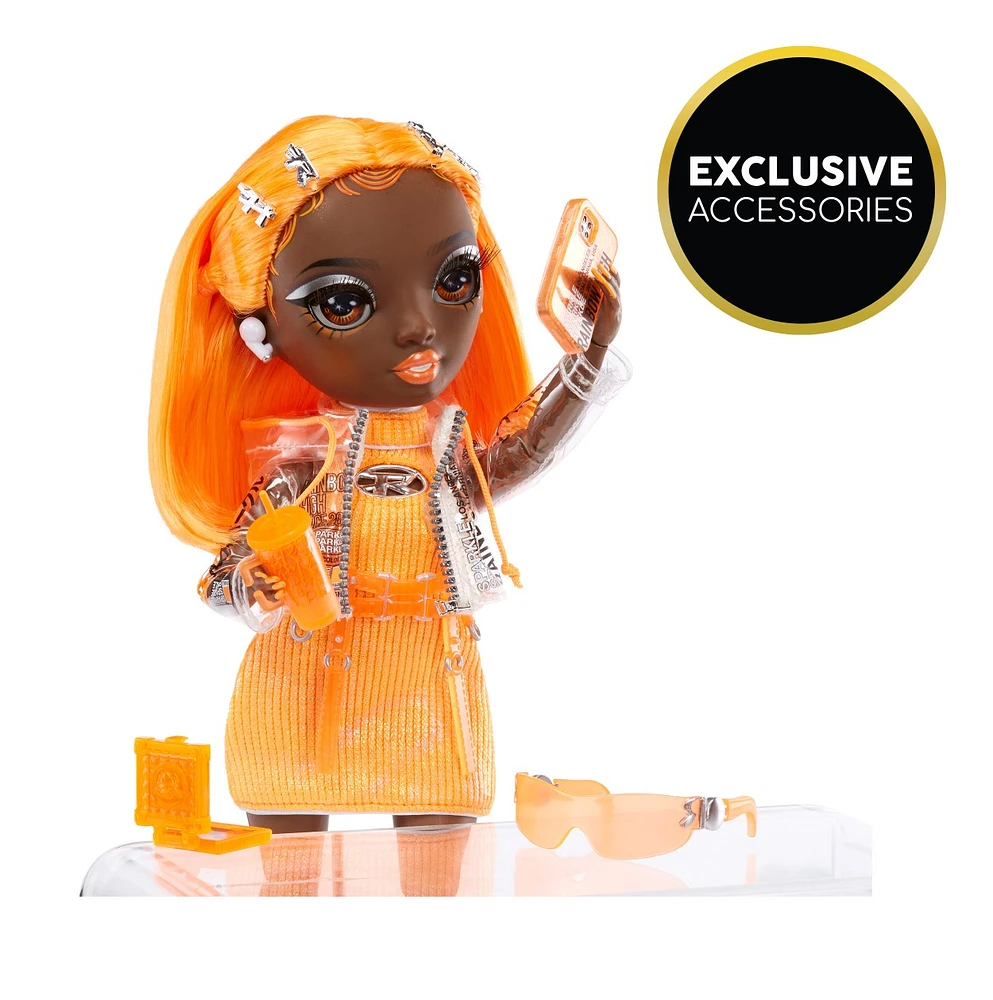 Rainbow High Michelle - Poupée Fashion Orange  