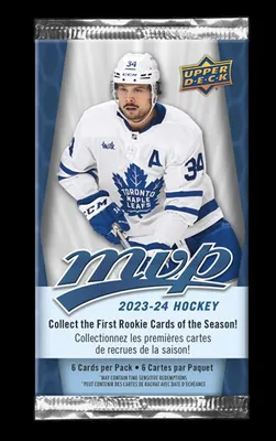 Upper Deck - 2023-24 Hockey MVP Trading Cards - Gravity Feed Pack 