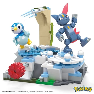 Jour de neige de Mega Tiplouf et Sneasel 