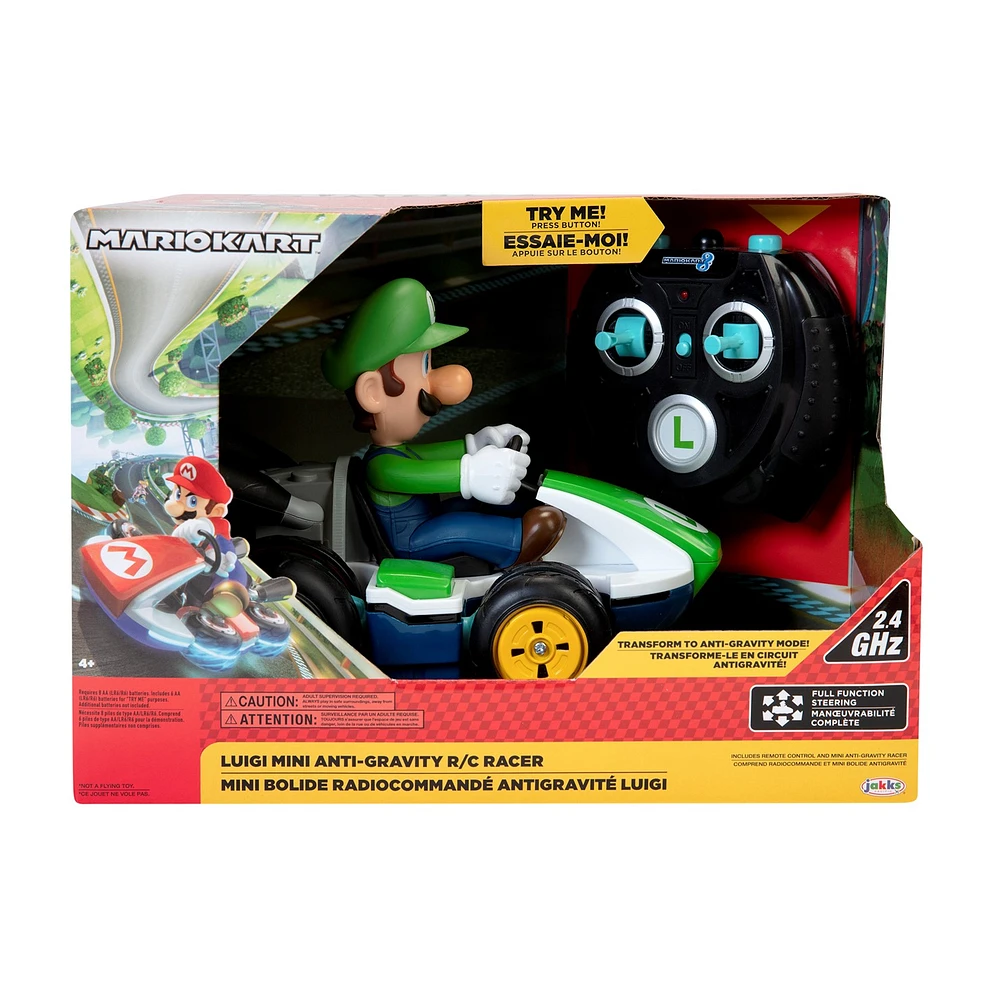 Mariokart : Luigi Mini Anti-Gravity R/C Racer 