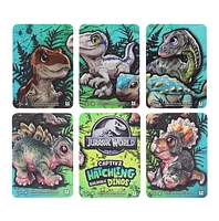 Jurassic World Captivz Hatchlings Slime Egg (Flocked) – One Variation Chosen at Random