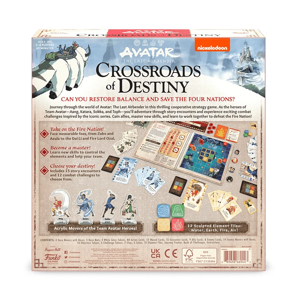 Avatar The Last Airbender Crossroads of Destiny Game 