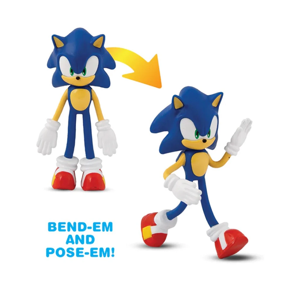 Sonic Bend'em Assorted Figures – One Variation Chosen at Random