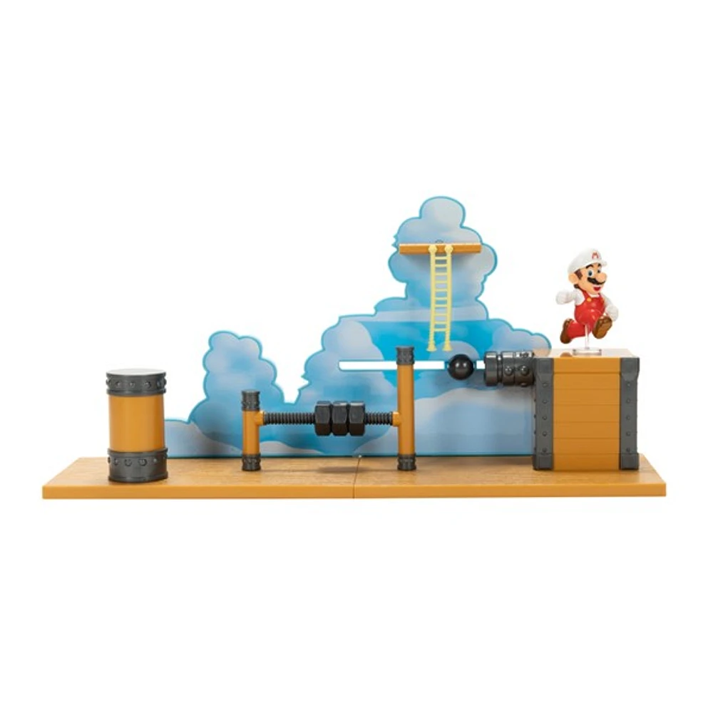 World of Nintendo Super Mario Airship Deck Playset
