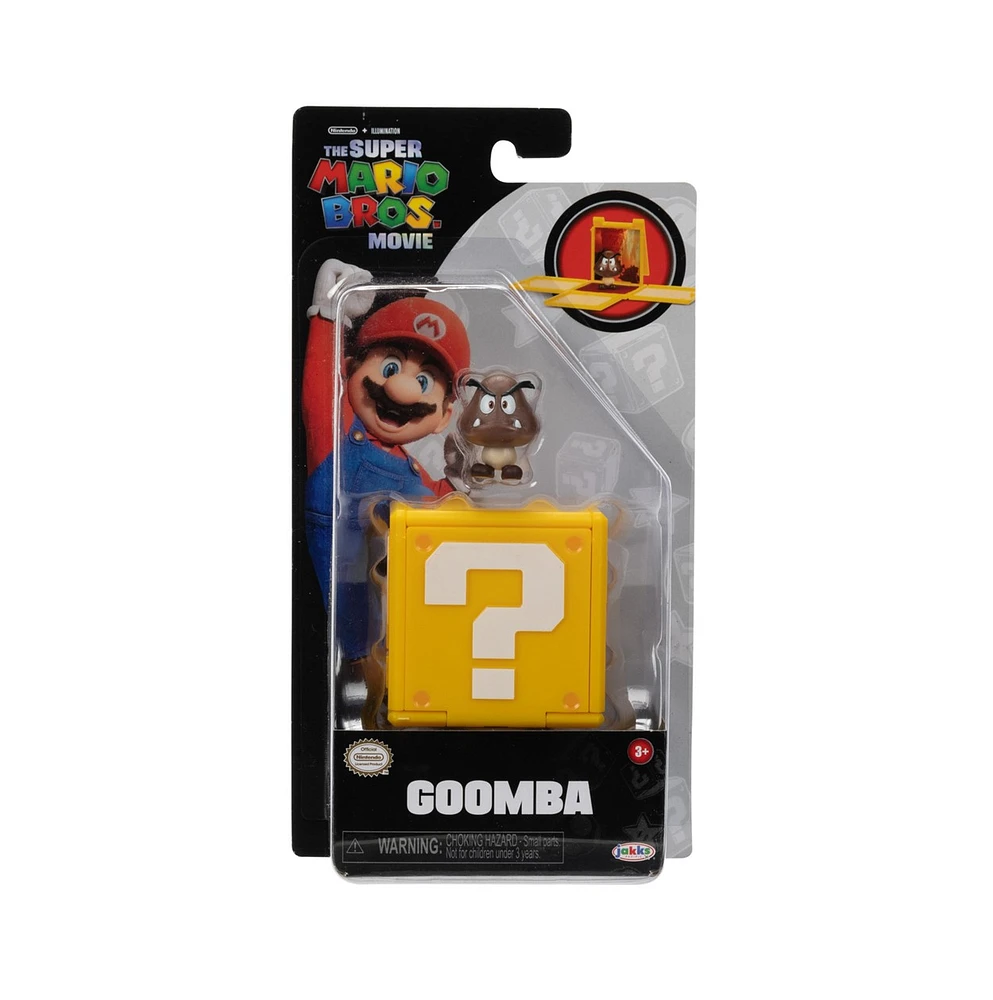 The Super Mario Bros Movie 1.25” Mini Figure with Question - Assortiment – Une variation choisie au hasard