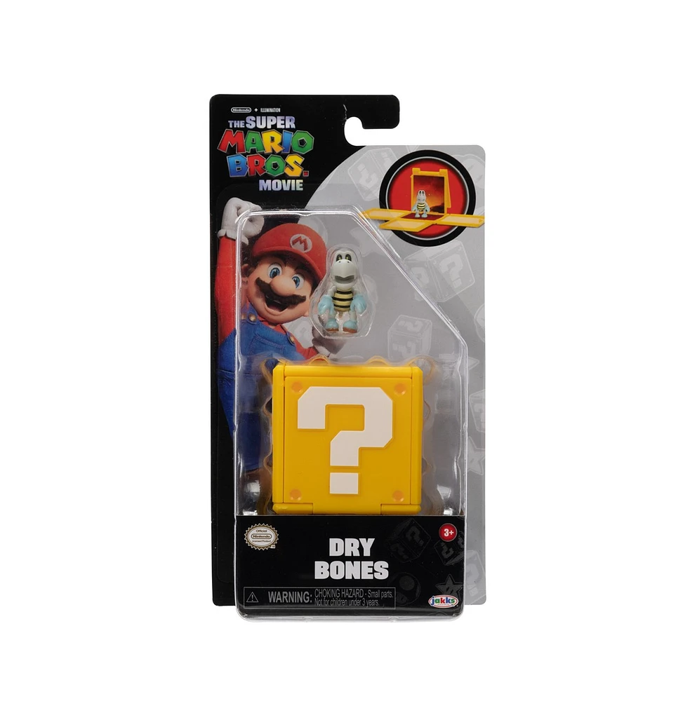 The Super Mario Bros Movie 1.25” Mini Figure with Question - Assortiment – Une variation choisie au hasard