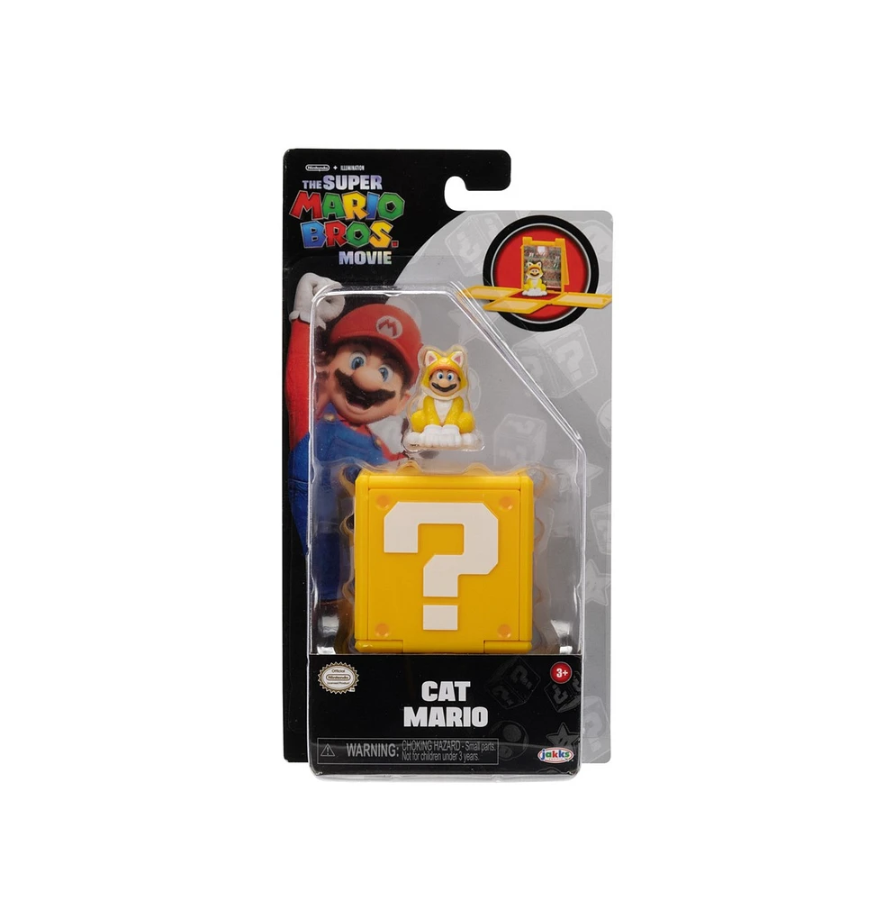 The Super Mario Bros Movie 1.25” Mini Figure with Question - Assortiment – Une variation choisie au hasard