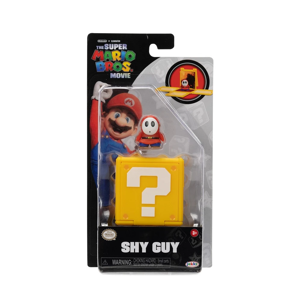 The Super Mario Bros Movie 1.25” Mini Figure with Question - Assortiment – Une variation choisie au hasard
