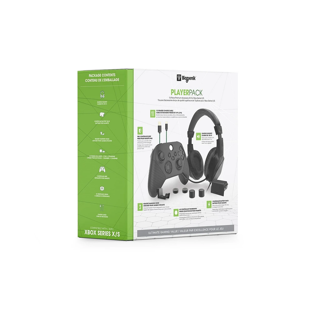 Biogenik PlayerPack for Xbox Series X/S