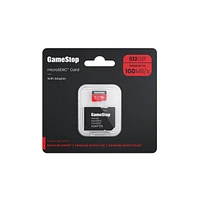 GameStop 512GB U3 Micro SD Card with Adapter 