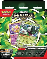 Pokémon Deluxe battle Decks Meowscarada/Quaquaval (Assorted) – One Variation Chosen at Random