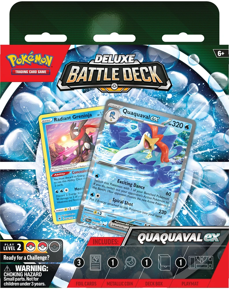 Pokémon Deluxe battle Decks Meowscarada/Quaquaval (Assorted) – One Variation Chosen at Random