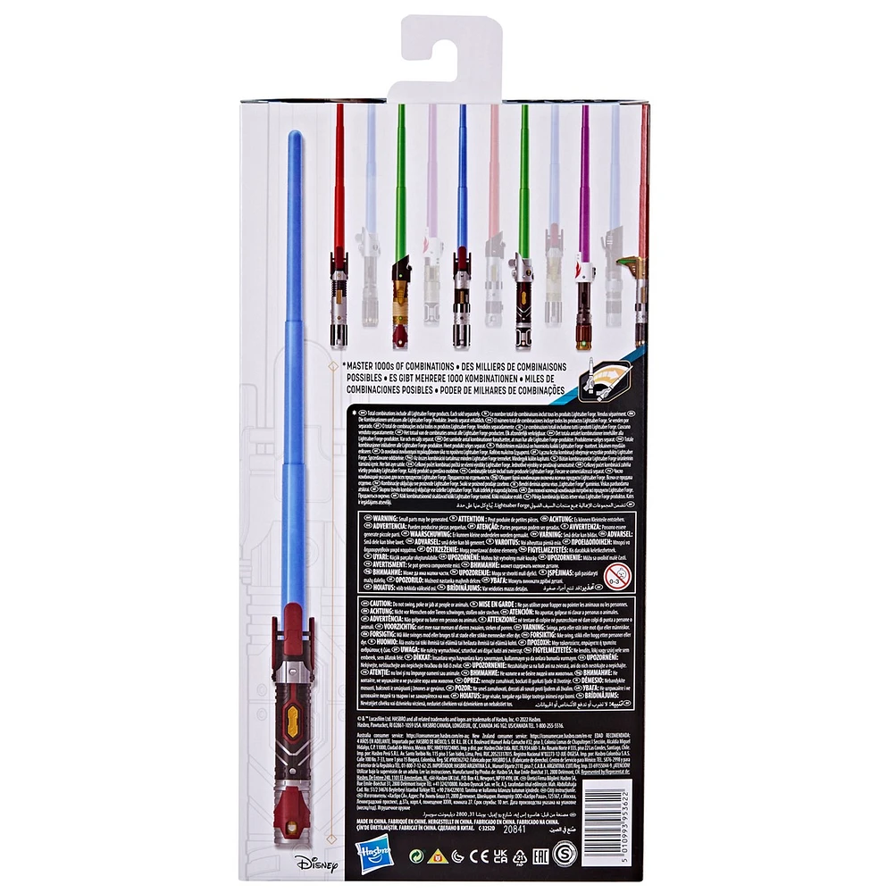 Star Wars Lightsaber Forge Anakin Skywalker Extendable Blue Lightsaber 