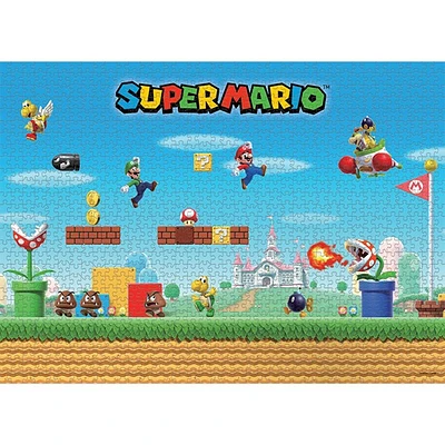 Super Mario Mayhem 1,000pc Puzzle 