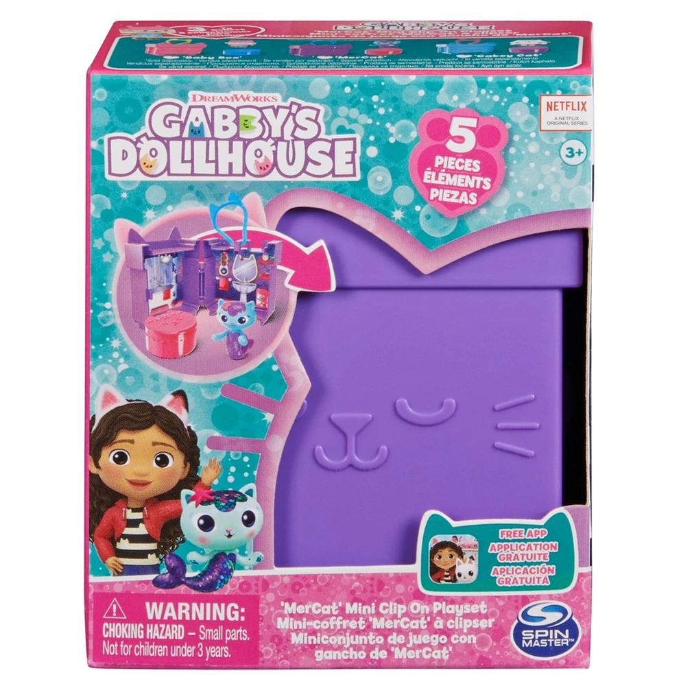 Gabby's Dollhouse Clip on Playset Assorted – One Variation Chosen at Random