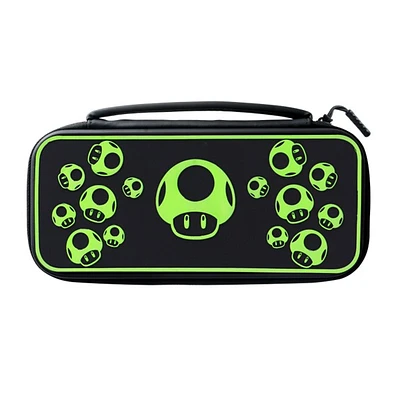 PDP Travel Case Plus GLOW for Nintendo Switch - 1-Up Mushroom 