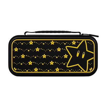 PDP Travel Case Plus GLOW: Super Star For Nintendo Switch 