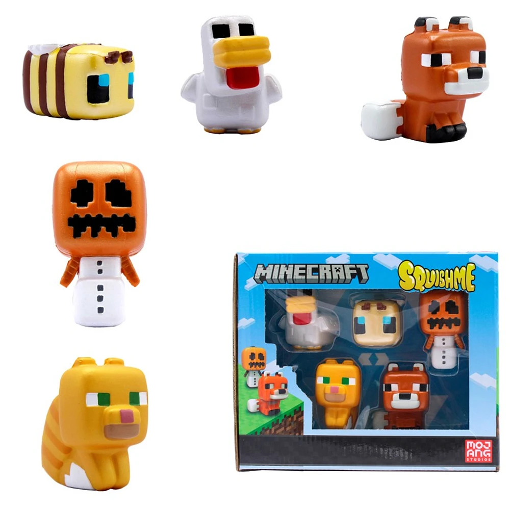 Minecraft Squish Me Collectors Box  