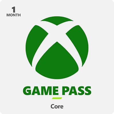 Xbox Game Pass Core mois