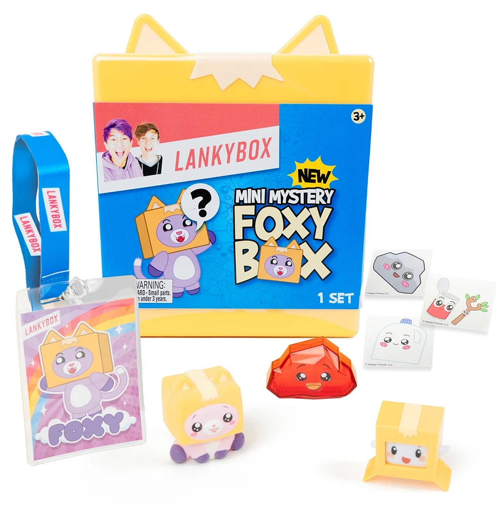 LankyBox Mini Foxy Mystery Box – One Variation Chosen at Random