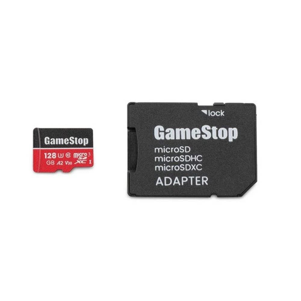 GameStop 128GB U3 Micro SD Card with Adapter