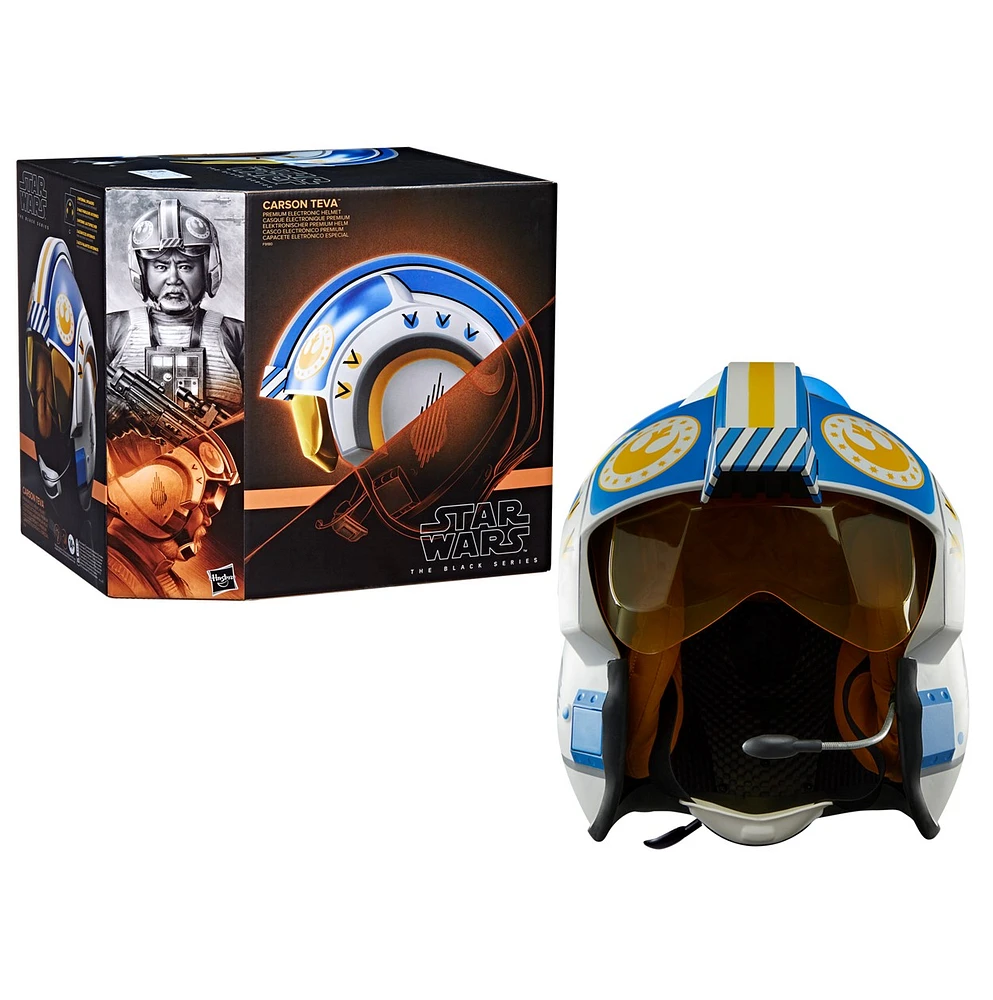 Star Wars The Black Series: Carson Teva Premium Electronic Helmet 