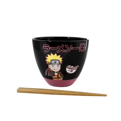 Set de bols à Ramen Naruto noir 