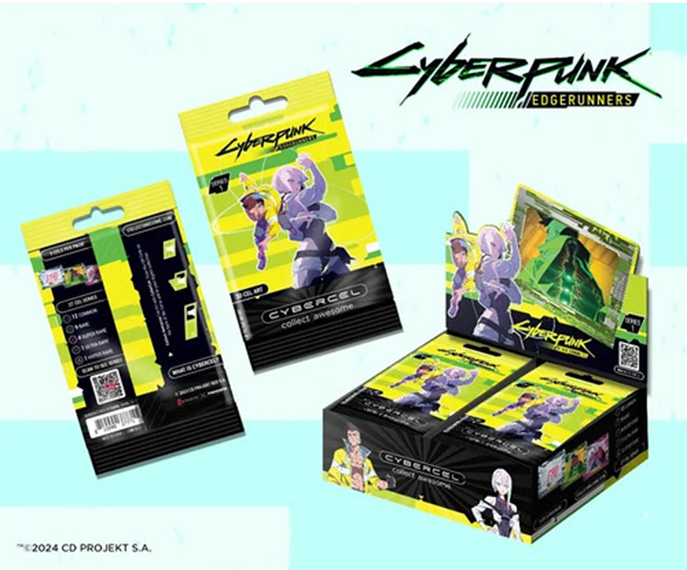 Cybercel - CyberPunk Edgerunners Series 1 – One Variation Chosen at Random