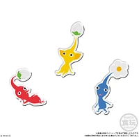 Bandai Shokugan Pikmin Character Magnets - One Variation Chosen At Random  