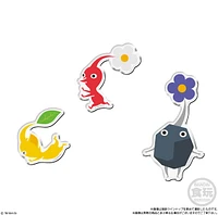 Bandai Shokugan Pikmin Character Magnets - One Variation Chosen At Random  