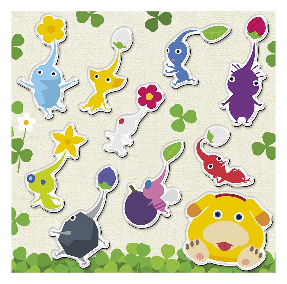 Bandai Shokugan Pikmin Character Magnets - One Variation Chosen At Random  