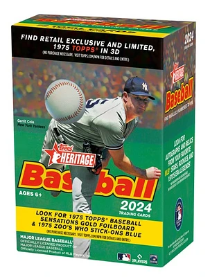 Topps Heritage Baseball 2024 Value Box 