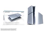 PlayStation 5 Console Covers (model group - slim) –  Sterling Silver 