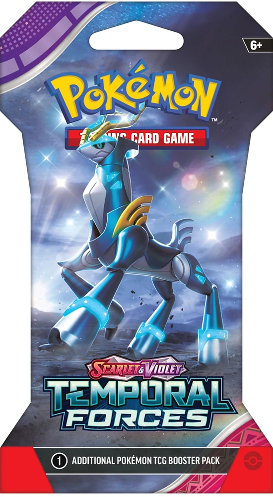 Pokémon Trading Card Game: Scarlet & Violet - Temporal Forces Sleeved Booster – Une variation choisie au hasard