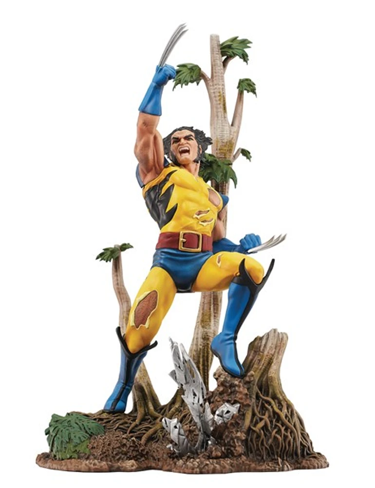 Marvel Gallery Diorama Comic '90s Wolverine PVC Statue 