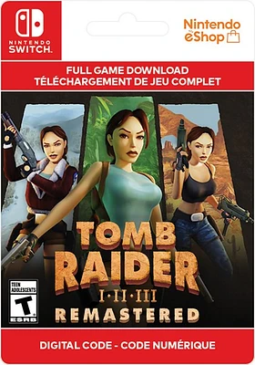Tomb Raider I-III Remastered Starring Lara Croft - Numérique