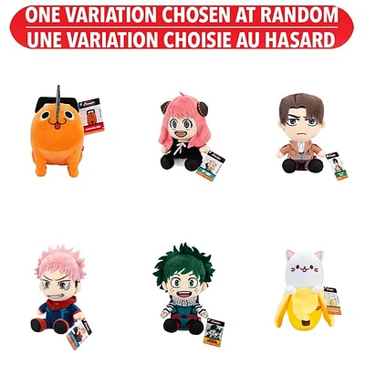 Total Anime 8 Inch Plush Assorted – One Variation Chosen at Random