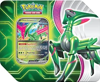 Pokémon Trading Card Game: Paradox Clash Tin Iron Leaves EX or Walking Wake EX (French) – One Variation Chosen at Random