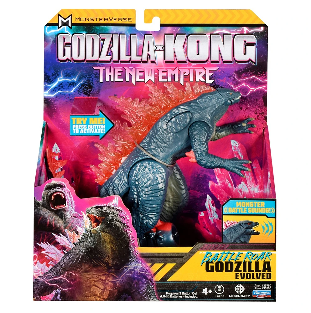 Godzilla x Kong: The New Empire -  7"Figure Battle Roar - Godzilla Evolved (with sounds) 