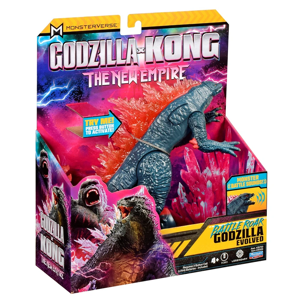 Godzilla x Kong: The New Empire -  7"Figure Battle Roar - Godzilla Evolved (with sounds) 