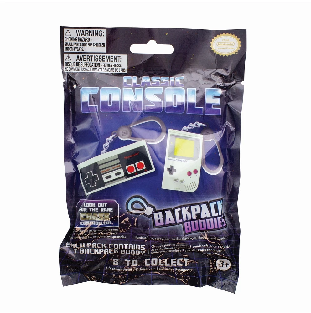 Nintendo Mini Console with Clip Blind Bags - Assorted – One Variation Chosen at Random
